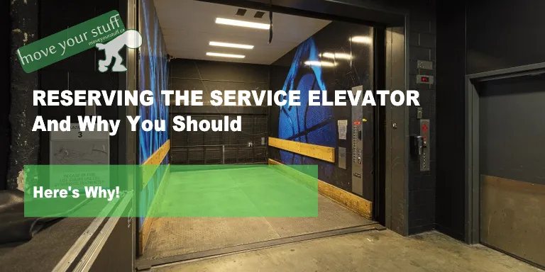 how to reserve service elevator blog post image